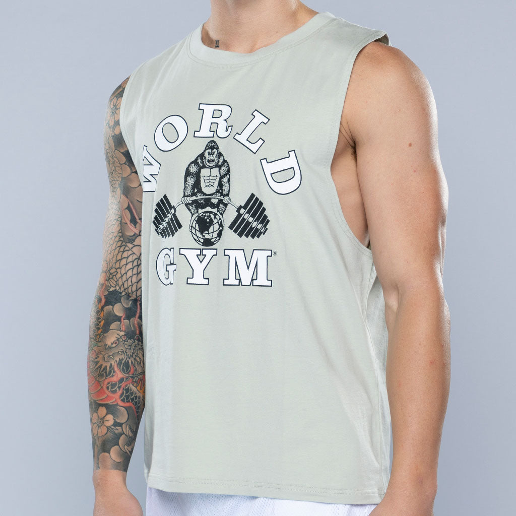 Sleeveless Gorilla Tee – World Gym Shop