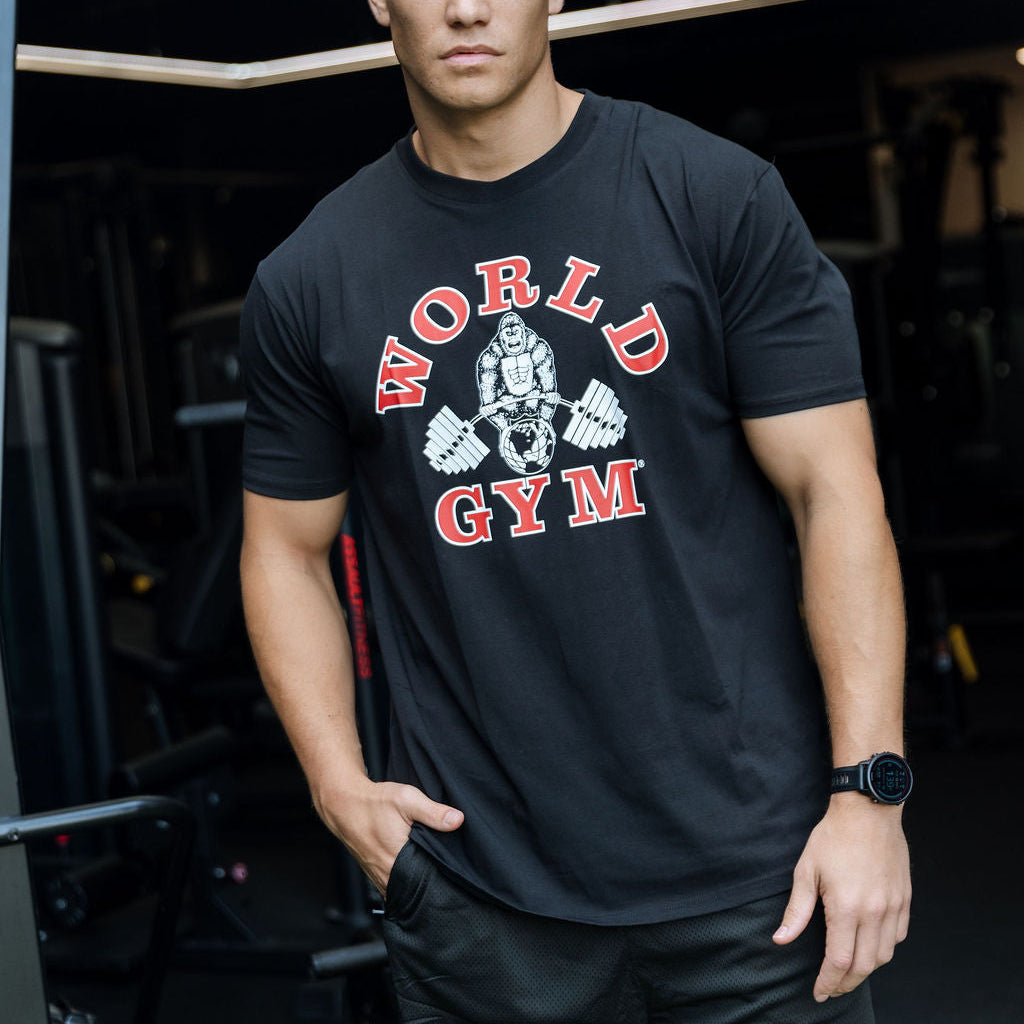 Shop World Gym T-Shirt Men | Men's Branded T-Shirts - World Gym Shop