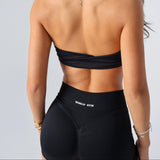 Women's Halter Bra Black