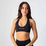 Women's Halter Bra Black