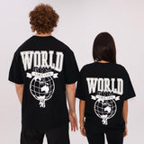 Charged Oversized Tee - Black/White