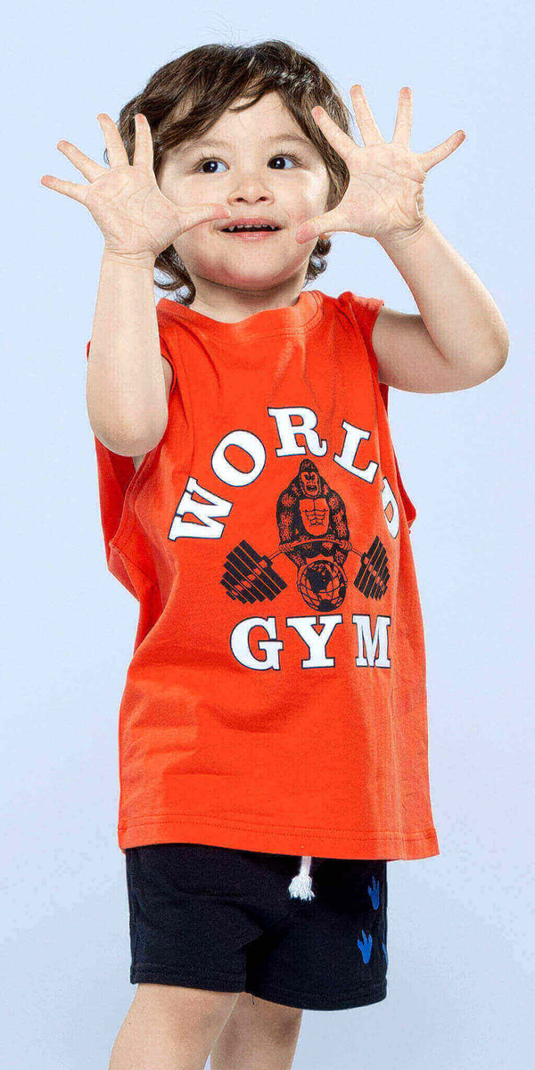 Kids Gorilla Sleeveless Tee