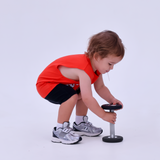 Kids Gorilla Sleeveless Tee - Chilli
