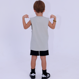 Kids Gorilla Sleeveless Tee - Bone