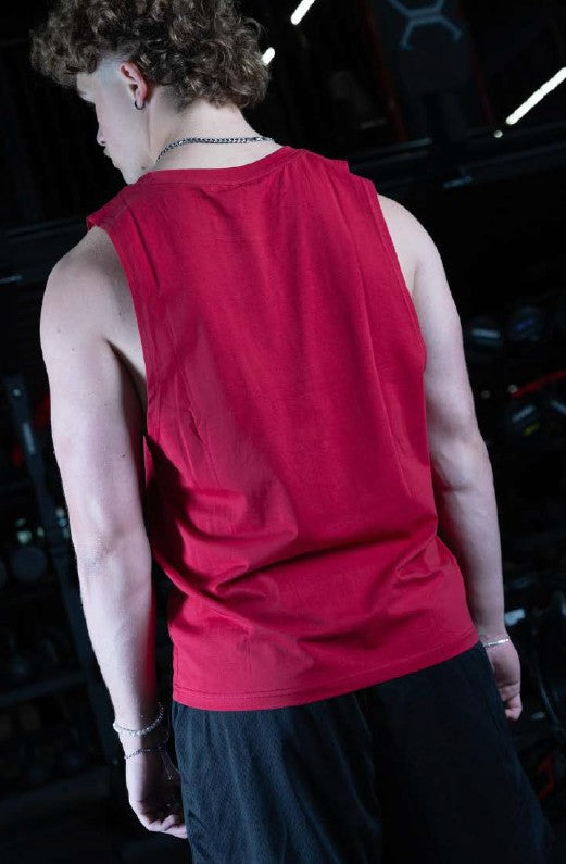 Mens Primal Sleeveless Cherry