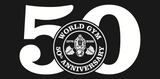 50th Anniversary Towel - Black