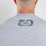 50th Anniversary - WGA Tee Grey Marle
