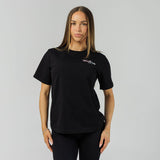 Womens Poise Oversize Tee - Black