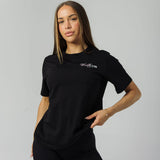 Womens Poise Oversize Tee - Black