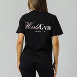 Womens Poise Oversize Tee - Black