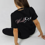 Womens Poise Oversize Tee - Black