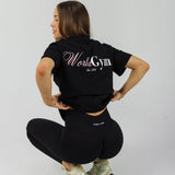Womens Poise Oversize Tee - Black
