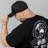 Cap with World Gym Logo - Flexfit - Black/Black