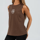 Ladies Balance Tank Espresso