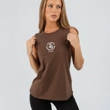 Ladies Balance Tank Espresso