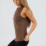 Ladies Balance Tank Espresso