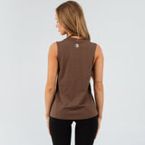 Ladies Balance Tank Espresso