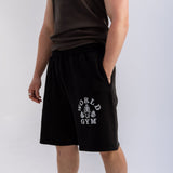 Legacy Stone Wash Long Track Shorts Black
