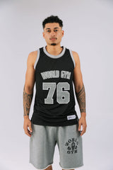 Basketball Jersey Mens - Black/Grey