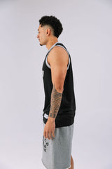 Basketball Jersey Mens - Black/Grey