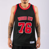 Basketball Jersey Mens - Black/Red