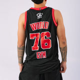 Basketball Jersey Mens - Black/Red