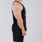 Basketball Jersey Mens - Black/White