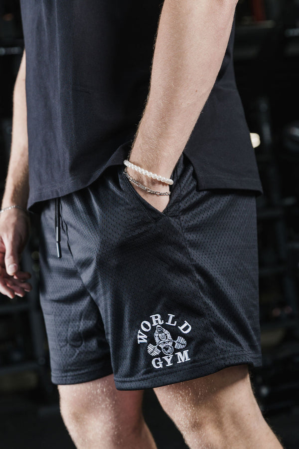 Mens Courtside Shorts Black