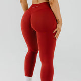 Signature Scrunch Leggings Cherry