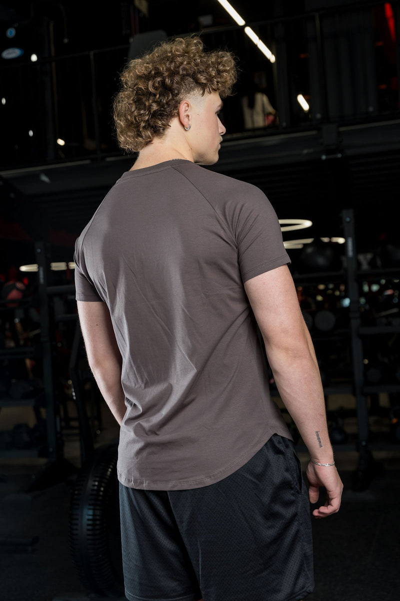 Mens Lifting Tee Smoke