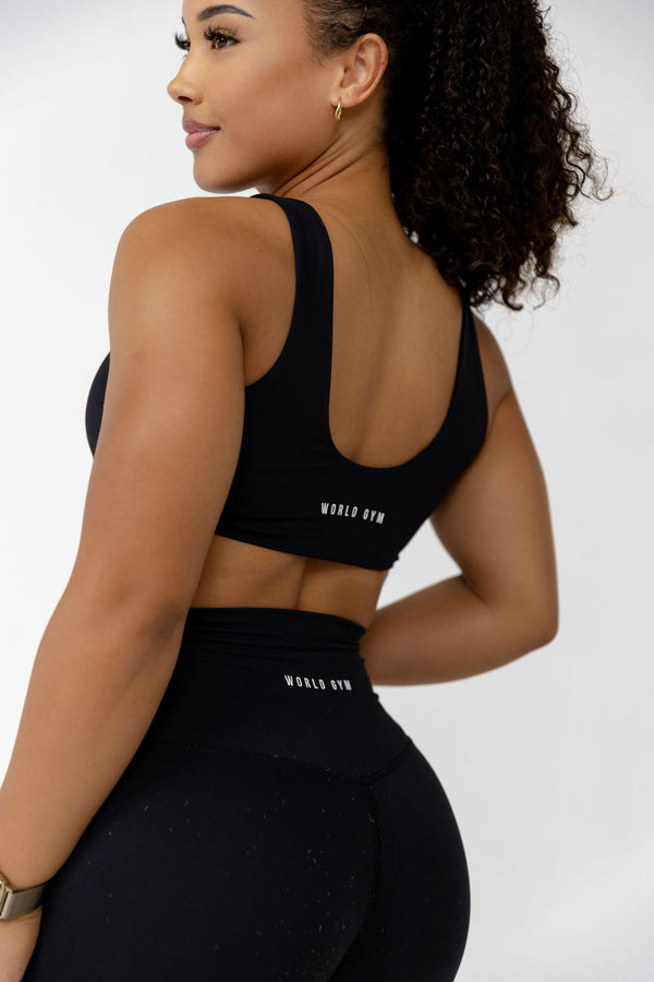 ALIGN SHAPE BRA - BLACK