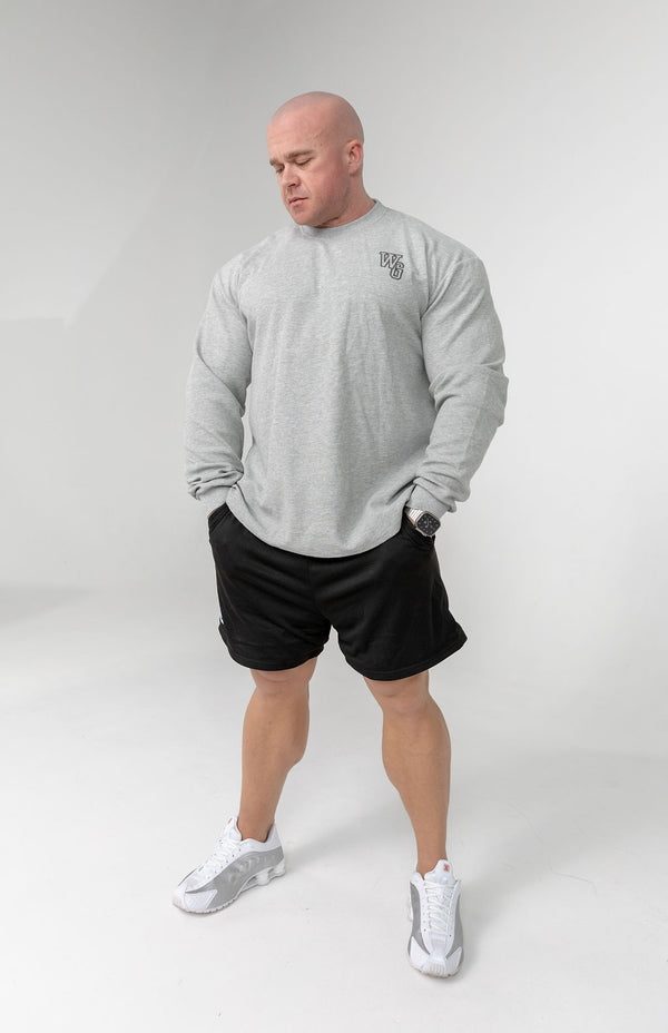 Waffle Long Sleeve Tee - Grey