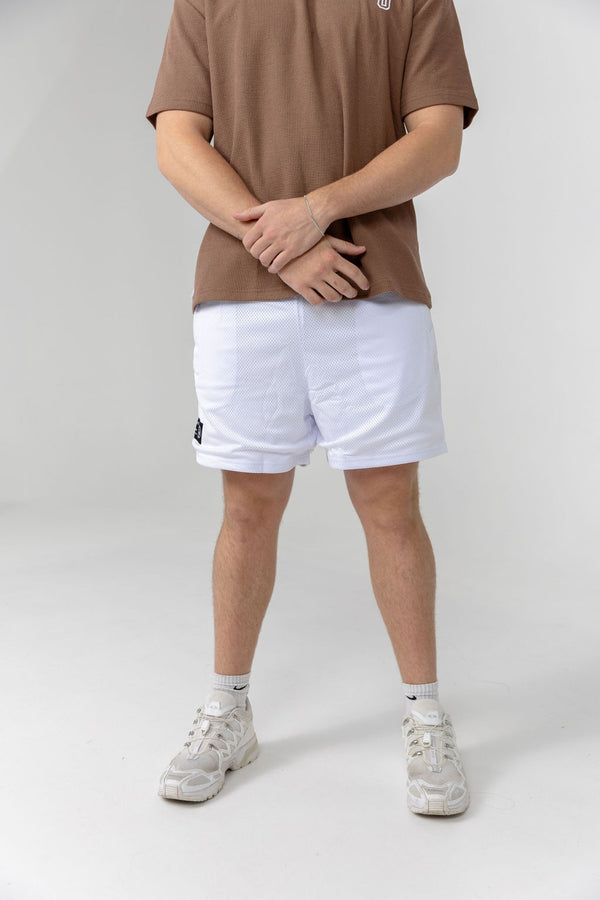 LABEL BASKETBALL SHORTS