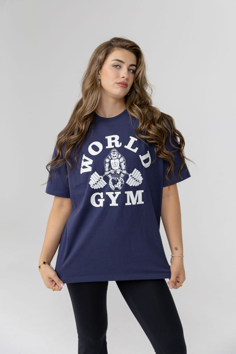 Legacy Oversize Tee Unisex - Navy