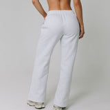Restore Wide Leg Pants - White Marle