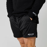 Mens Basics Courtside Shorts - Black