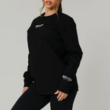 Basics Ribbed Long Sleeve Tee - Black