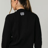 Basics Ribbed Long Sleeve Tee - Black