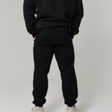 Basics Oversized Track Pants - Black