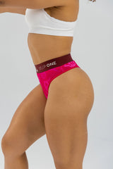 Womens Active Thong Pink
