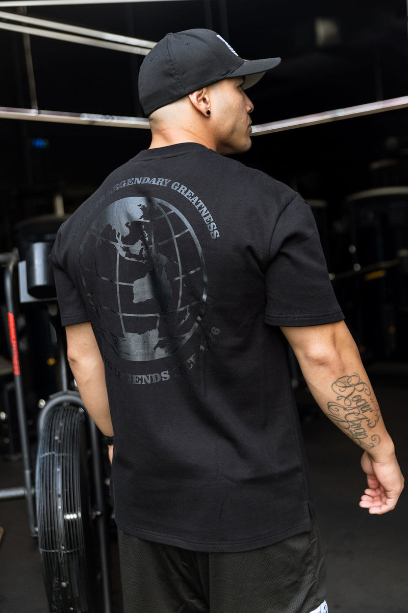 Oversize Greatness Tee Black/White