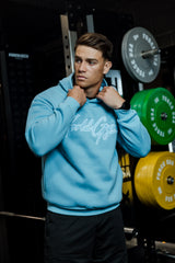 Exclusive Iconic Oversize Hoodie - Blue