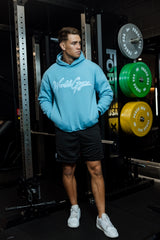 Exclusive Iconic Oversize Hoodie - Blue