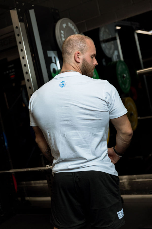 Standard Ultimate Tee - White/Blue