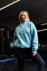 Exclusive Iconic Oversize Hoodie - Blue
