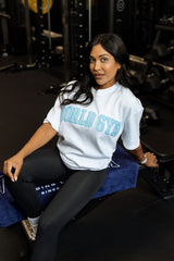 Oversize Greatness Tee White/Blue