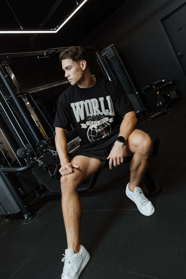 Charged Oversize Tee - Black