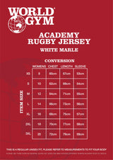 Academy Rugby Jersey - White Marle
