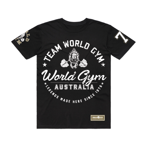 Team T-Shirt Black / Gold