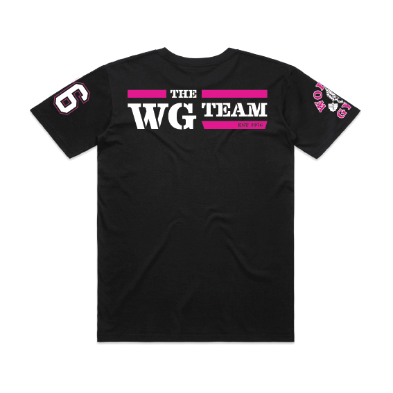 Team T-Shirt Black / Pink
